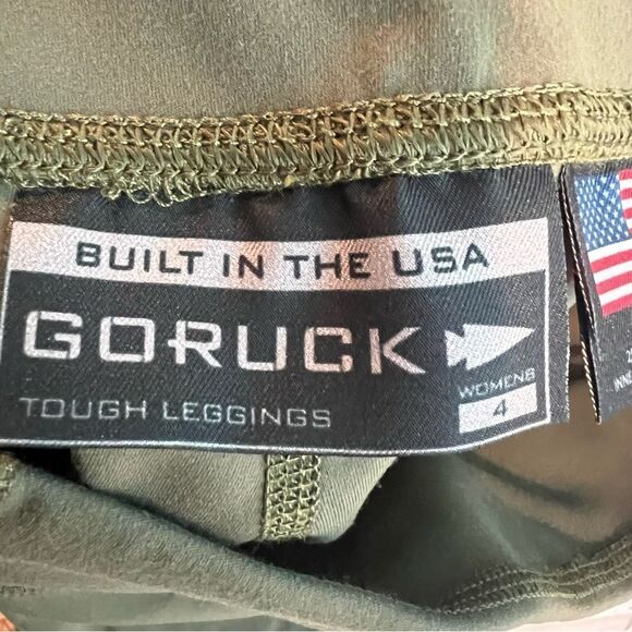 GORUCK cross fit cropped leggings made in the USA - Picture 6 of 7